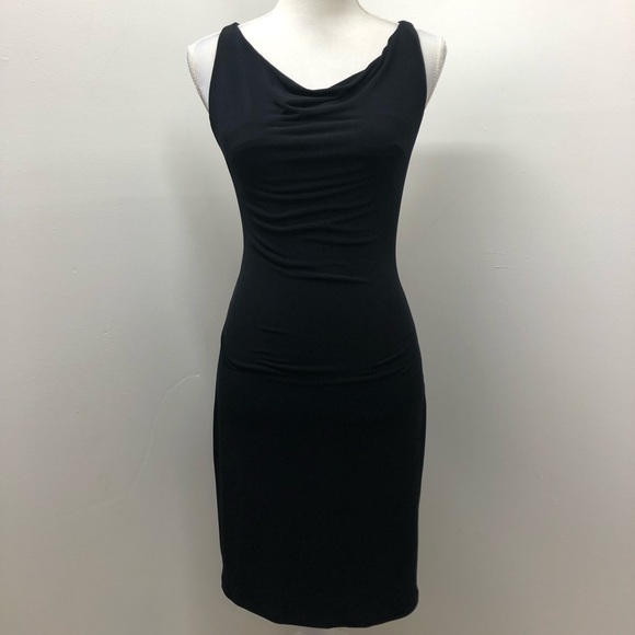 Moda International Dresses & Skirts - Moda International Black Open Back Dress Size S